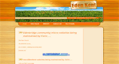 Desktop Screenshot of edenkent.org